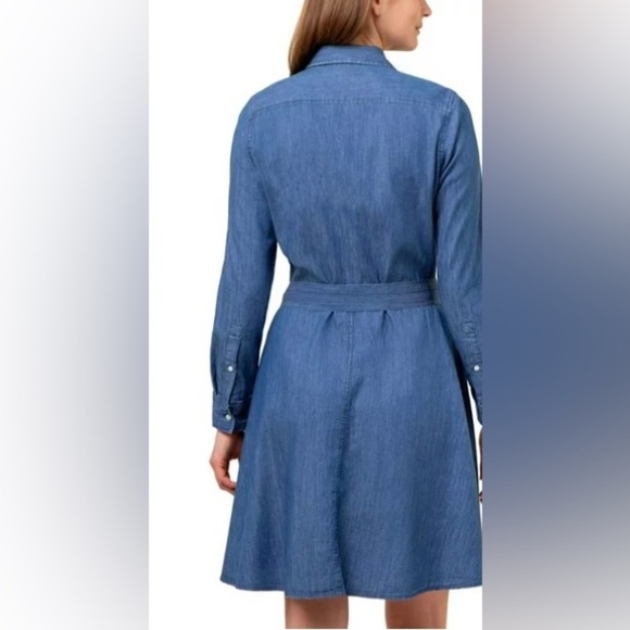 U.S. Polo Assn Women's Shirt Dress XL - Picture 2 of 6